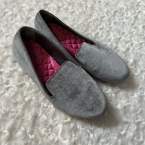 Birdies Gray Slip-On Loafers size 7.5